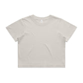 WOS HEAVY FADED CROP TEE FADED BLACK XS